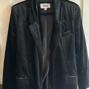BB Dakota x Steve Madden - Crush A Lot Blazer - Black Velvet